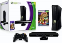 GAME CONSOLE XBOX 360 C/ KIT KINECT 4GB + JOGO ADVENTURES + cabo HDMI